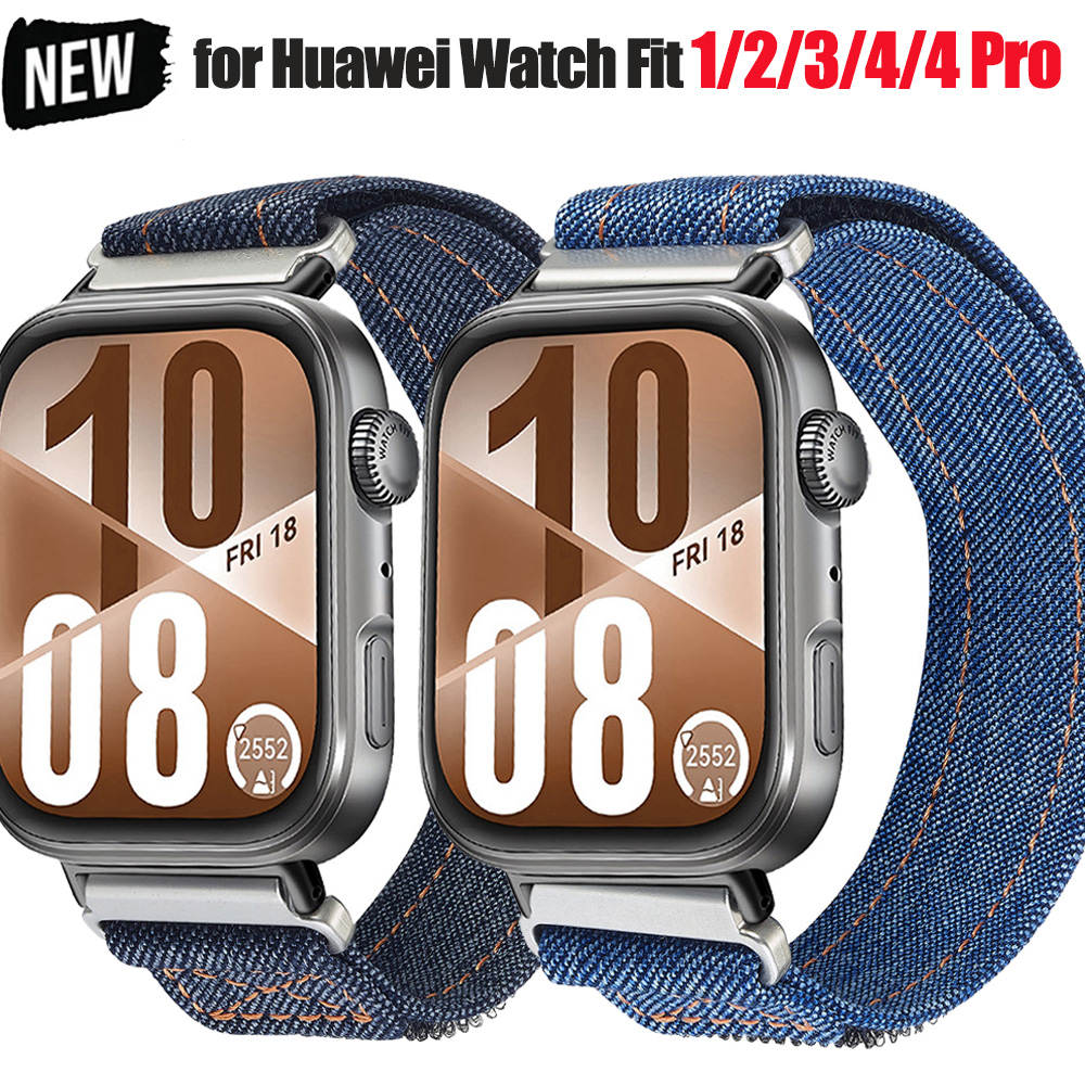 Sport Loop Velcro - Nylon Watchband for Huawei Watch Fit