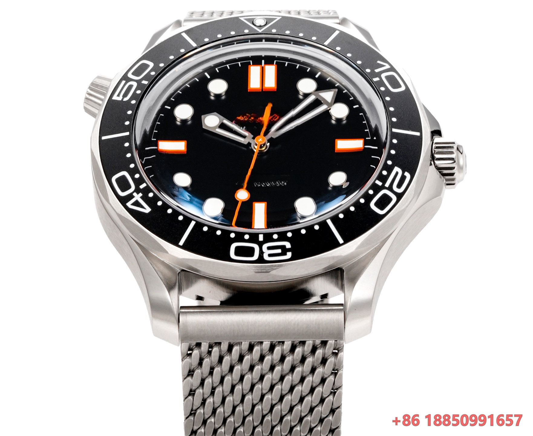 42mm Diver Style Automatic Mec - Rubber Strap Diver のレビューと価格