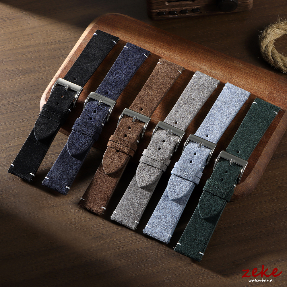 20mm 22mm Wristband Quick Rele - Suede Strap Watch のレビューと価格