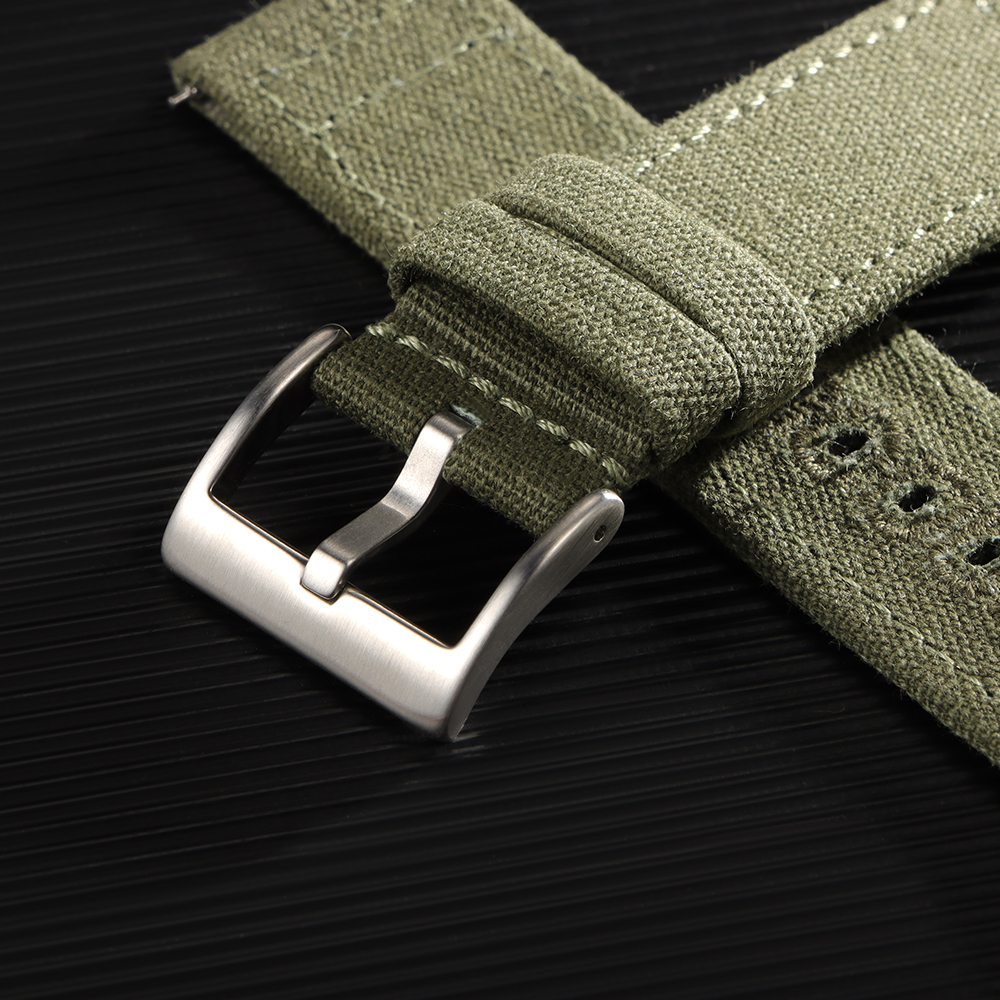 Nylon Woven Canvas Watch Band  - Perlon Strap Woven のレビューと価格