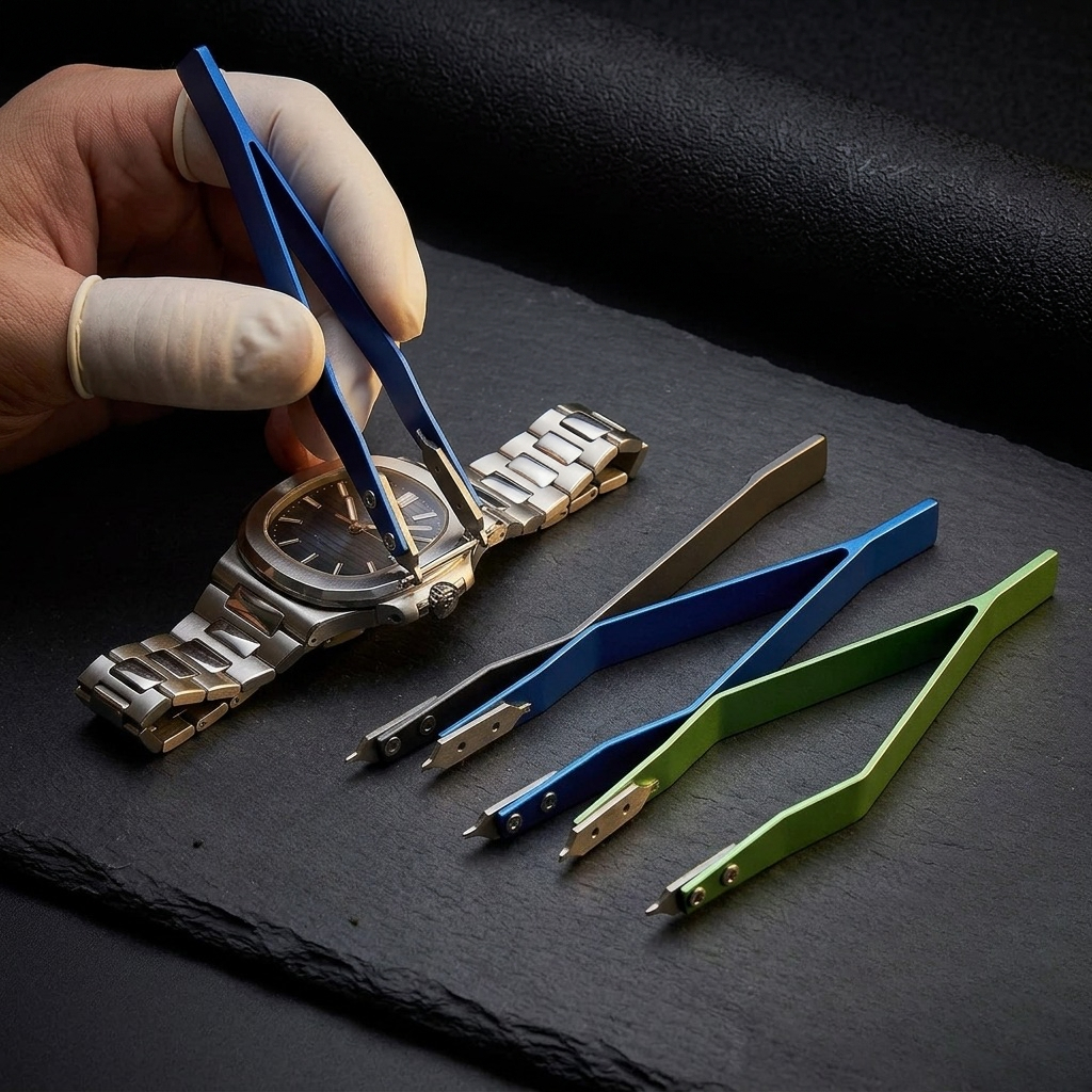 Professional Stainless Steel V - Spring Bar Tool Set のレビューと価格