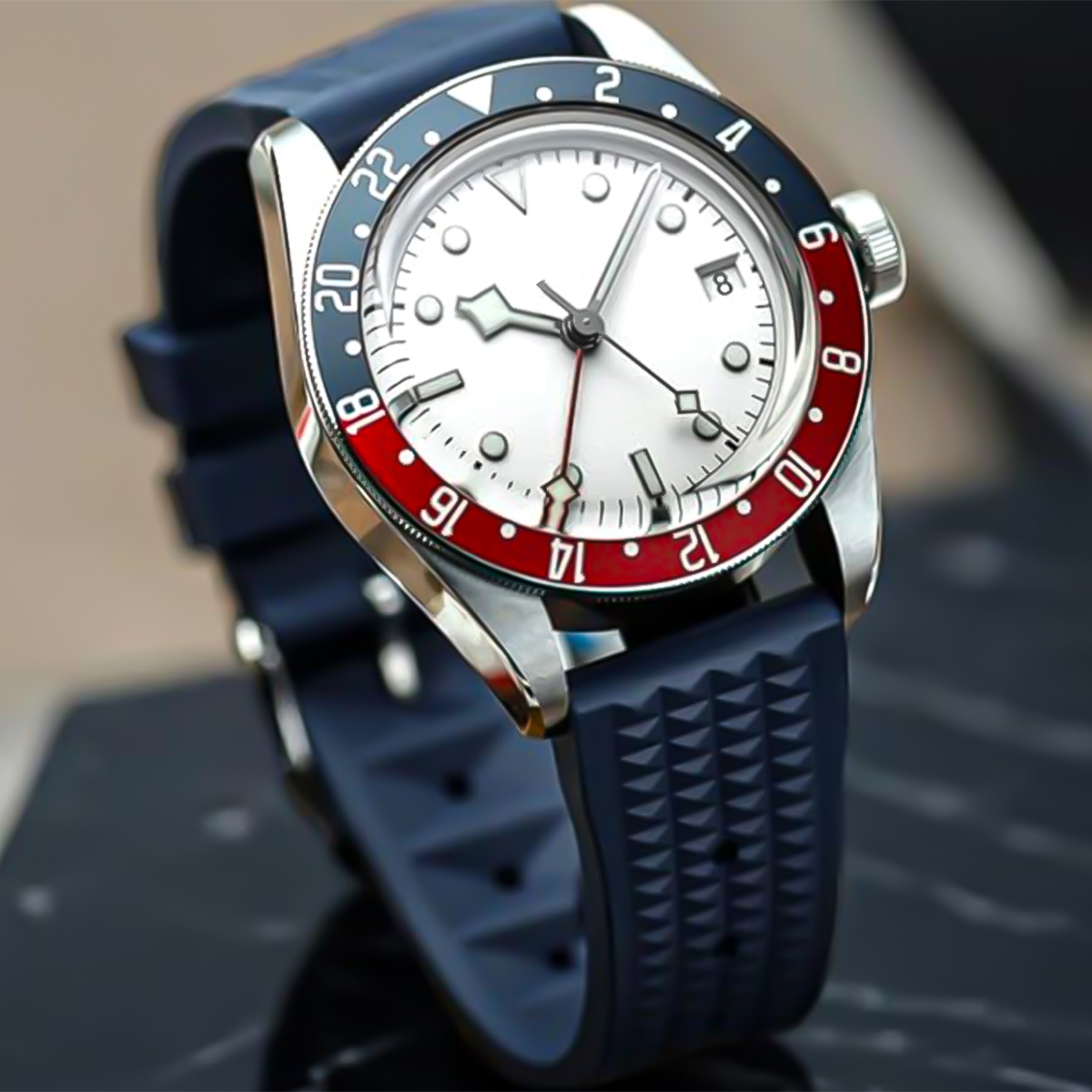 FKM Rubber Waffle Watch Strap  - Canvas Strap Watch のレビューと価格