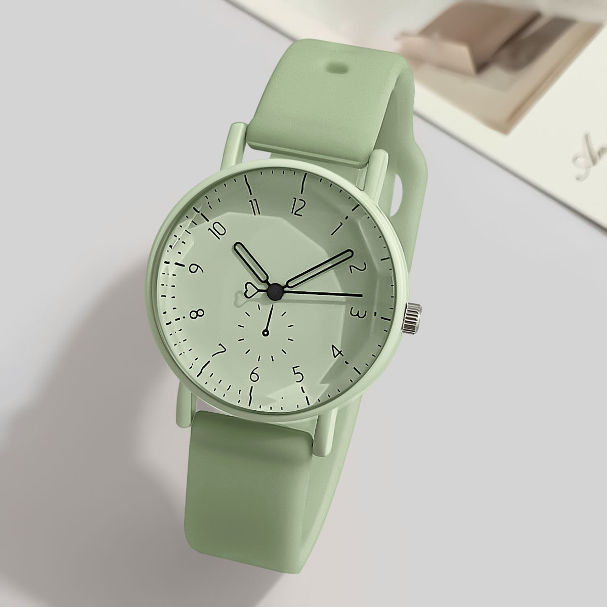 Fashion Arabic Dial Women Quar - Silicone Band Women のレビューと価格