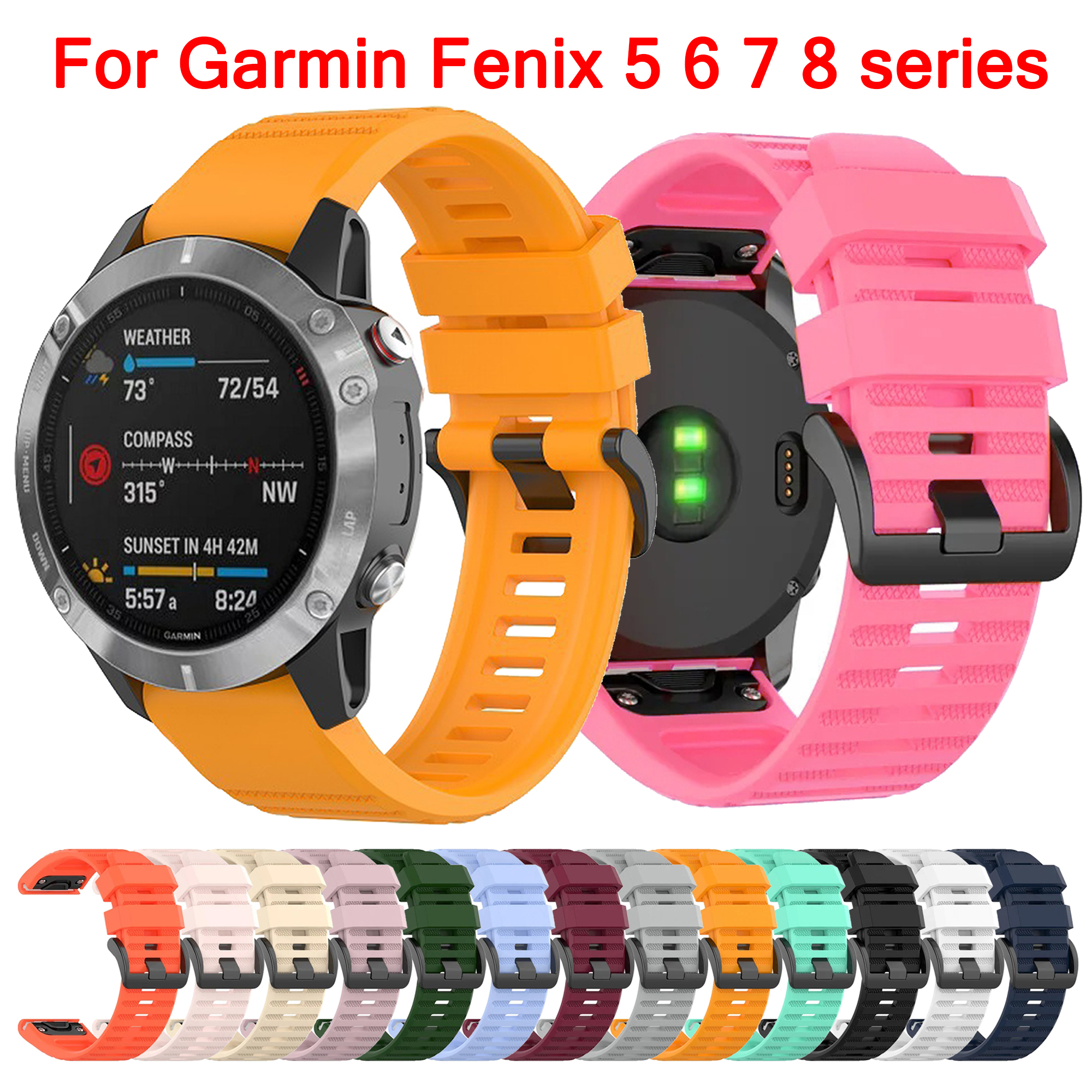 QuickFit 26mm 20mm 22mm Watchb - Silicone Watch Band 22Mm のレビューと価格