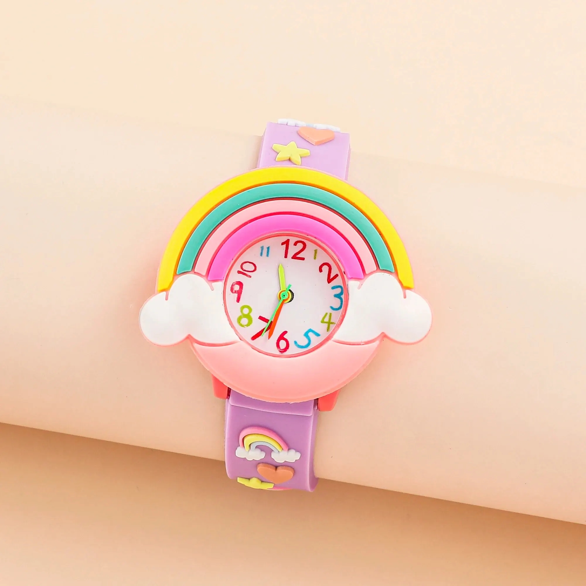 2024 New Rainbow Cloud Printed - Silicone Watch Band 22Mm のレビューと価格