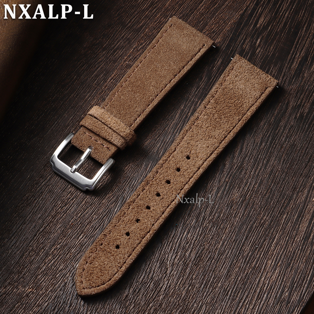 Durable Suede Cowhide Watch St - Suede Strap Watch のレビューと価格