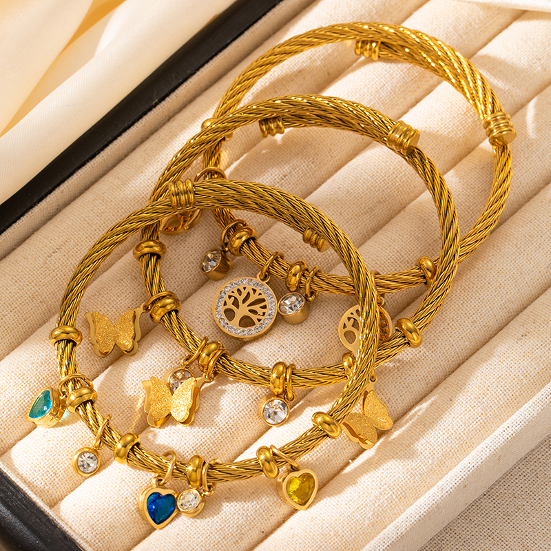 ANENJERY 316L Stainless Steel  - Butterfly Clasp Deployant のレビューと価格