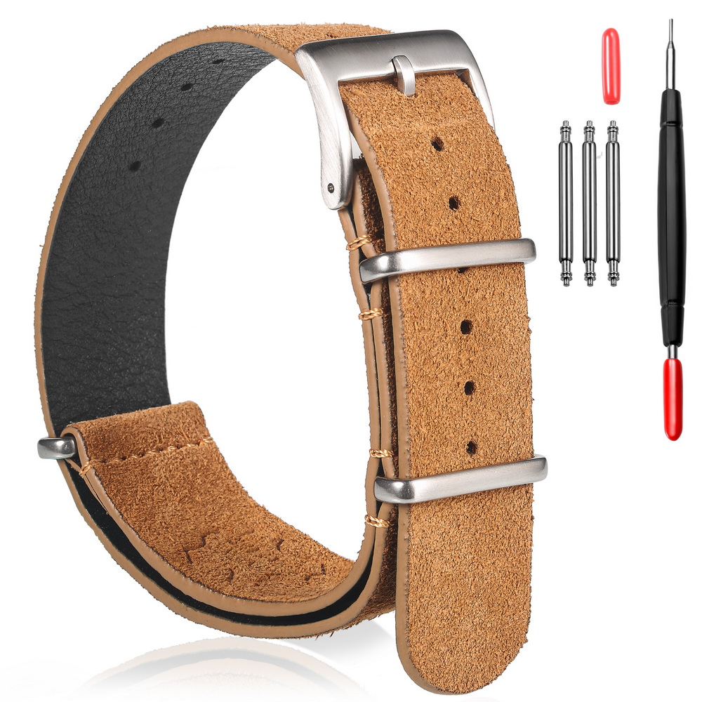 HEMSUT Genuine Leather Watch B - Tropic Strap Vintage のレビューと価格