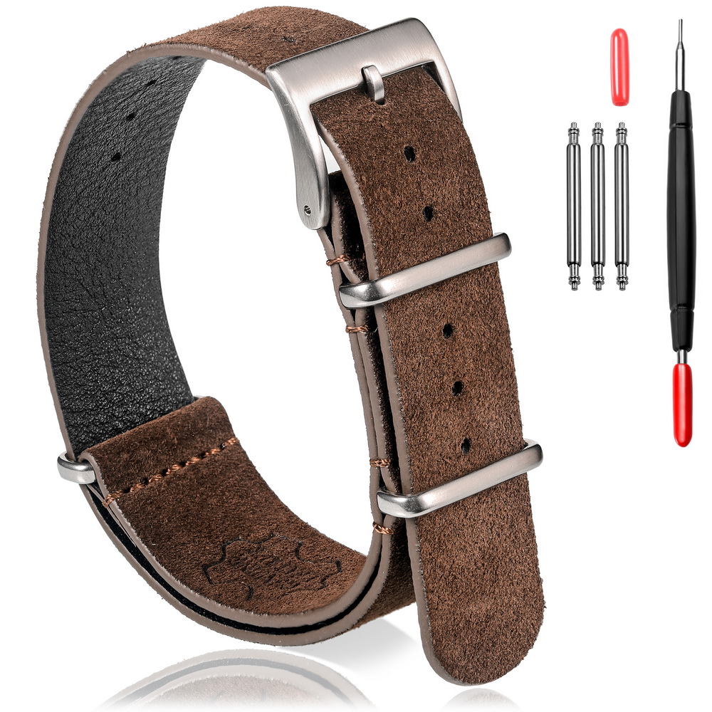 HEMSUT Genuine Leather Watch B - Tropic Strap Vintage のレビューと価格
