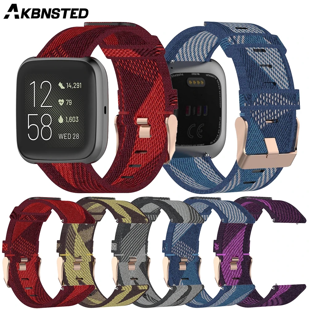 AKBNSTED 22MM Camouflage Nylon - Canvas Strap Watch のレビューと価格