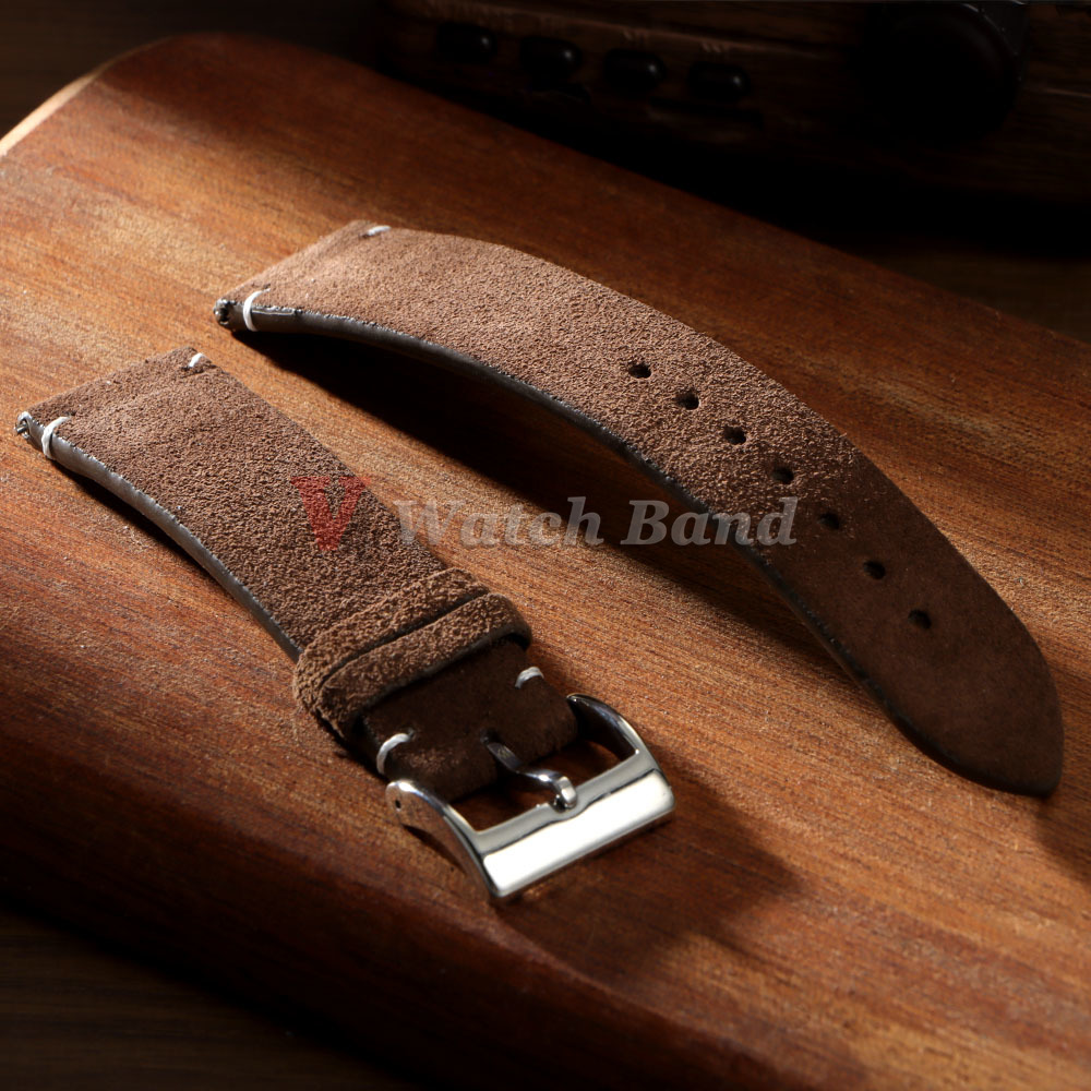 20mm 22mm High Quality Suede C - Suede Strap Watch のレビューと価格