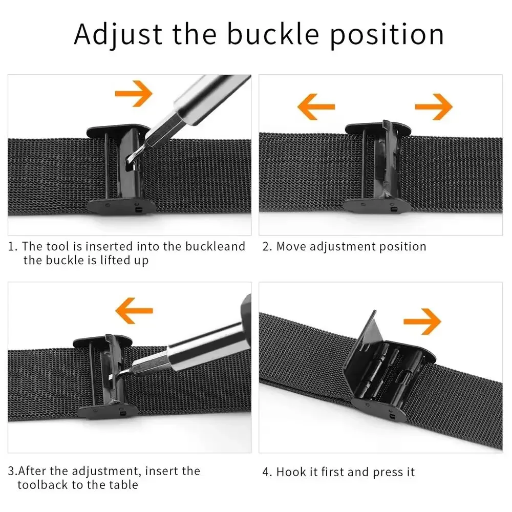 Metal Bands for Garmin Fenix 6 - Mesh Strap Metal のレビューと価格