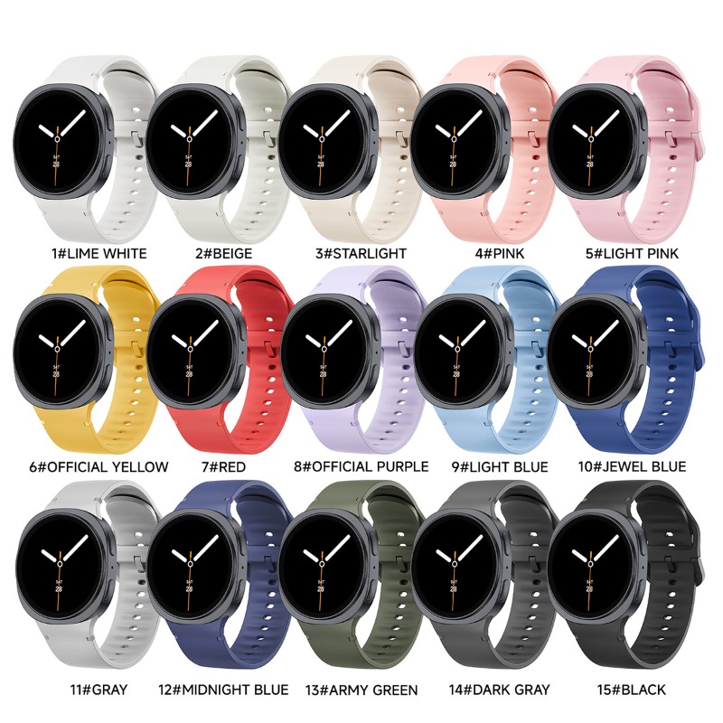 20/22mm Silicone Band For Sams - Silicone Watch Band 22Mm のレビューと価格