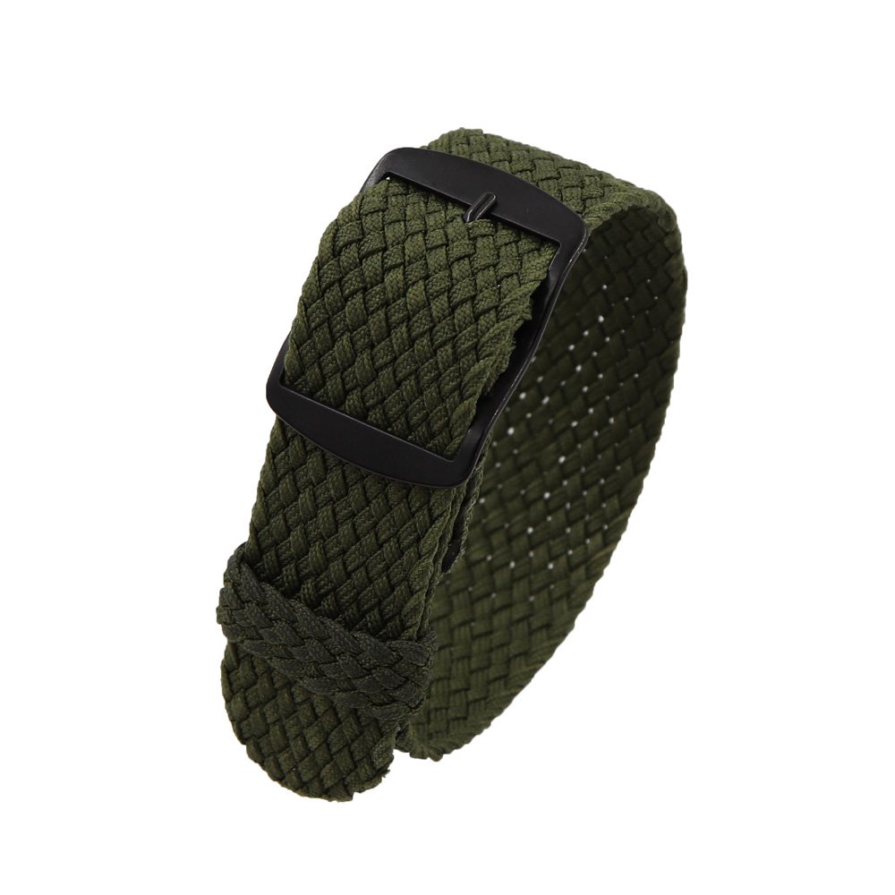 18mm 20mm 22mm Solid color For - Perlon Strap Woven のレビューと価格
