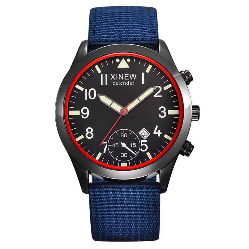 2020 XINEW Watches Men Fashion - Canvas Strap Watch のレビューと価格