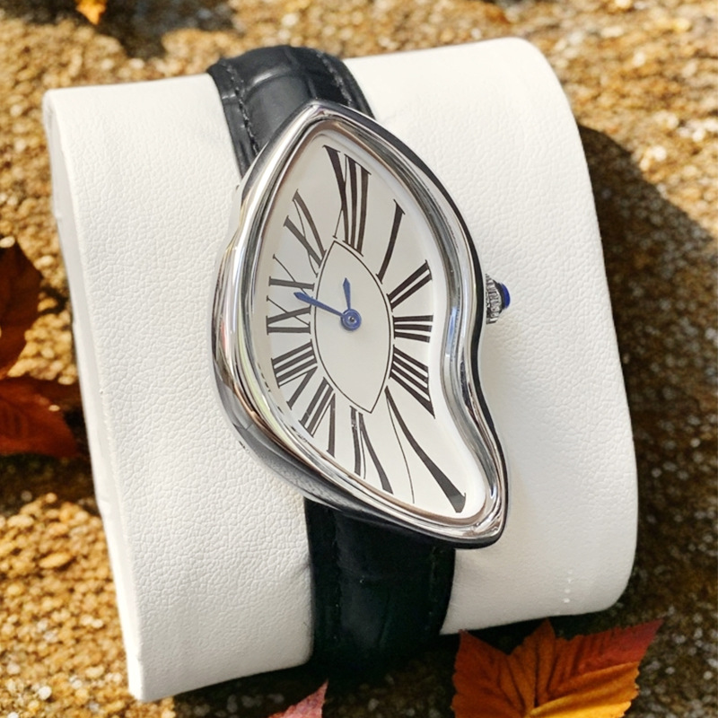 Medieval alien watches melt an - Leather Watch Band Men のレビューと価格