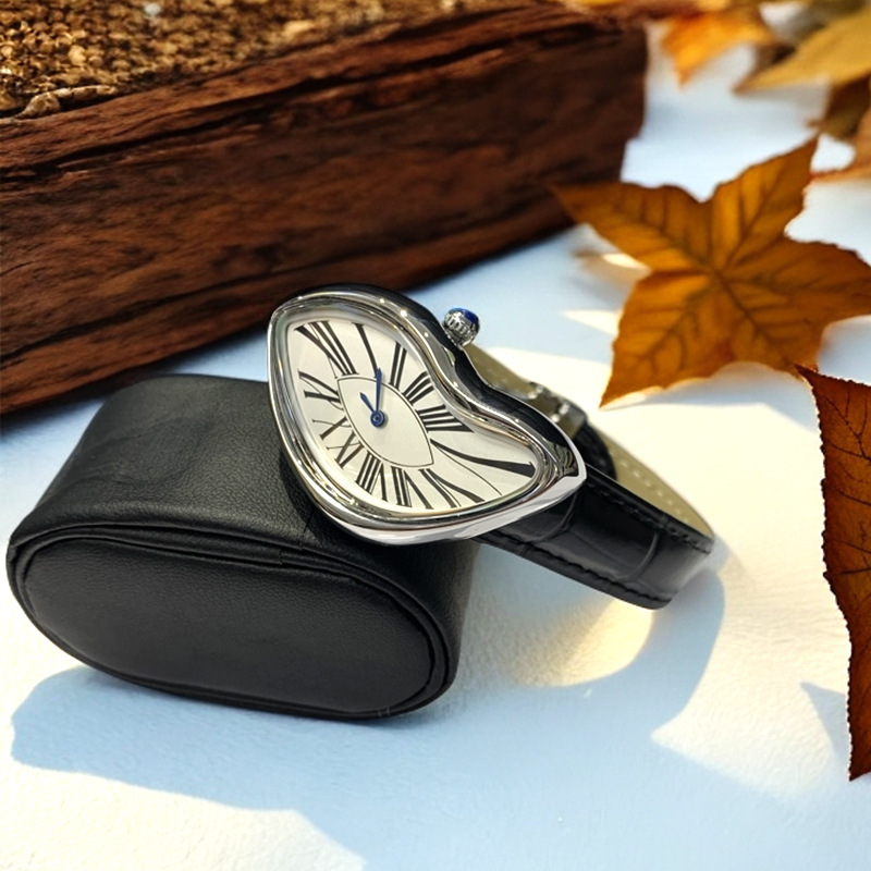 Medieval alien watches melt an - Leather Watch Band Men のレビューと価格