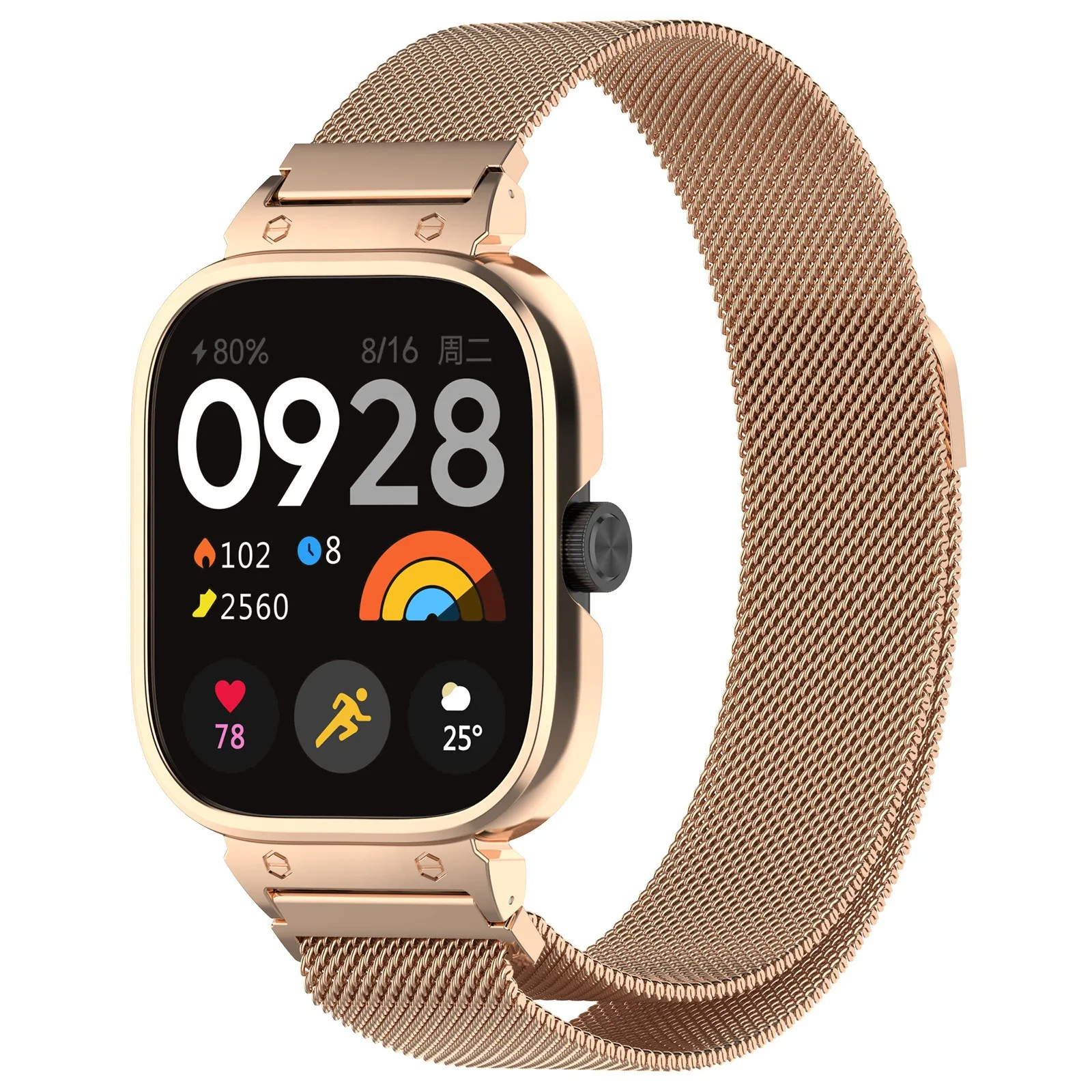 Metal Case+Milanese Loop Strap - Milanese Loop Magnetic のレビューと価格