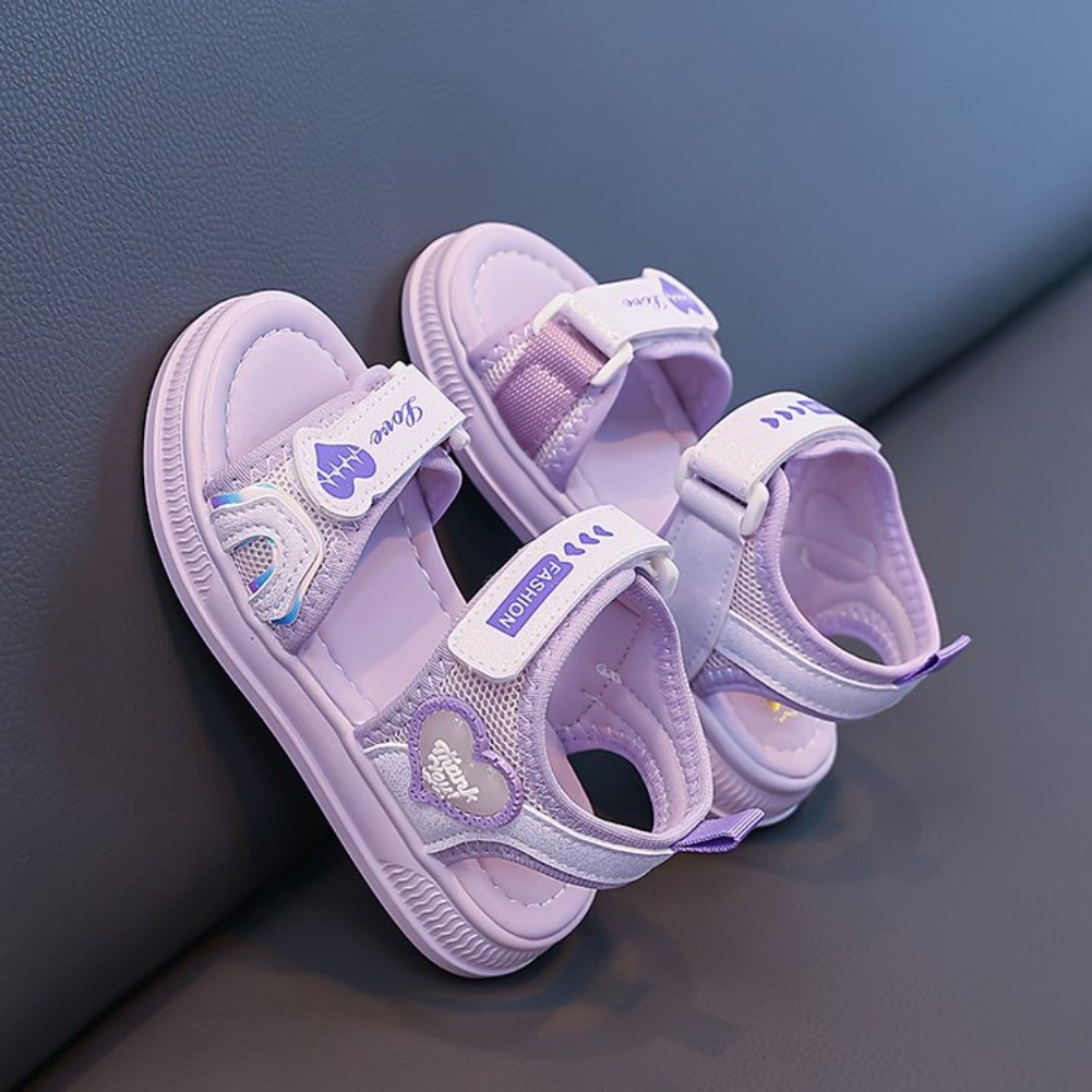 Girls' Heart-Shaped Princess S - Sport Loop Velcro のレビューと価格