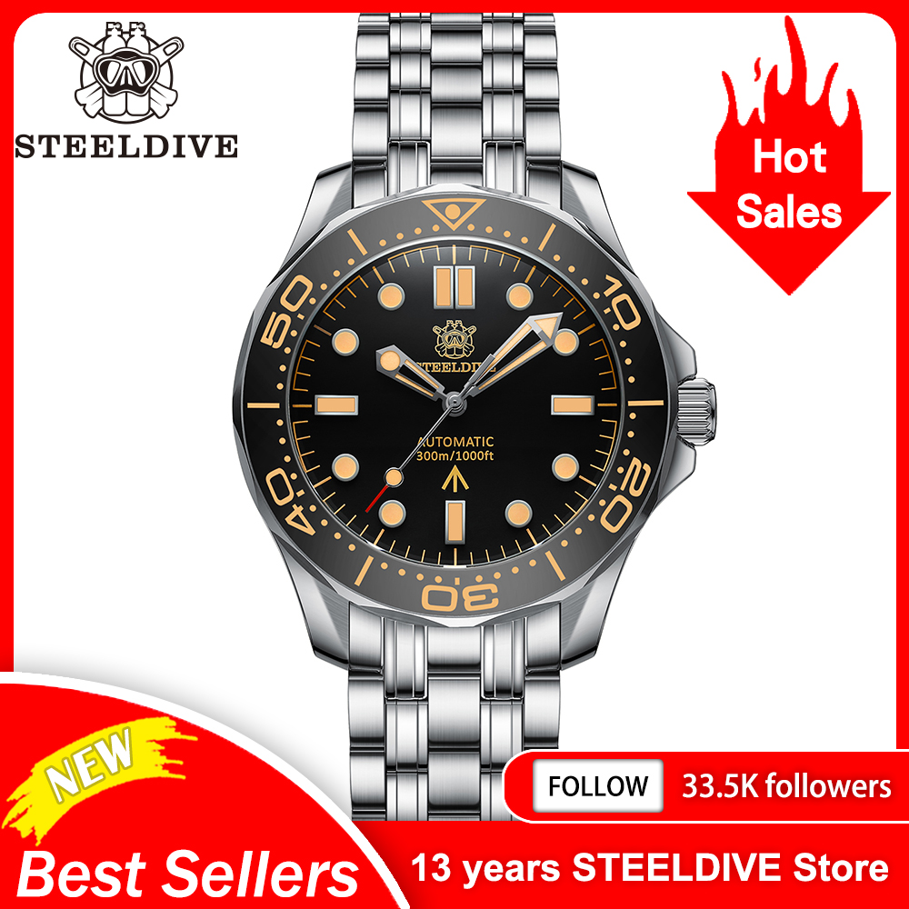 STEELDIVE SD1957 New Strap 42M - Tropic Strap Vintage のレビューと価格