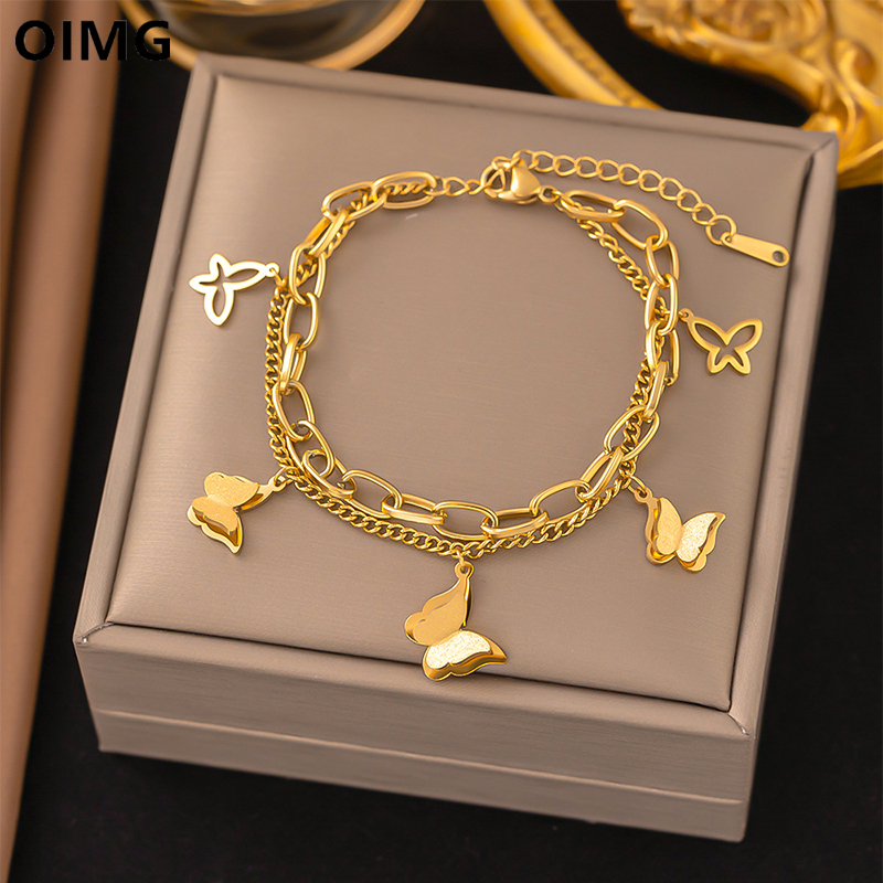 OIMG 316L Stainless Steel 3 Co - Butterfly Clasp Deployant のレビューと価格