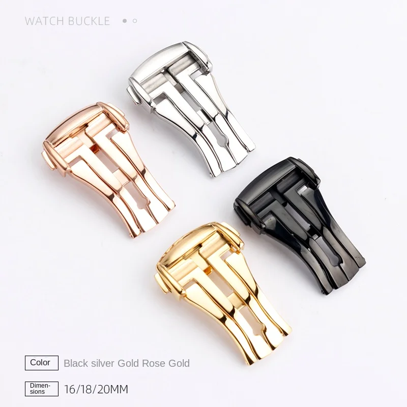 Stainless Steel Watch Buckle f - Butterfly Clasp Deployant のレビューと価格