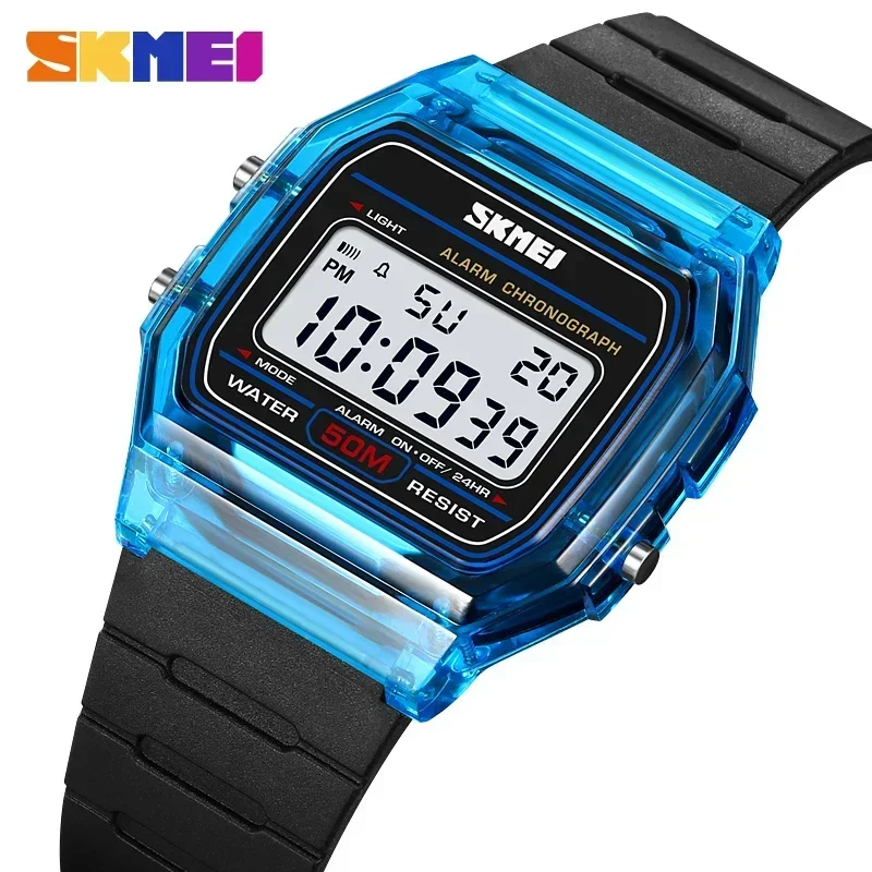 SKMEI 2056 Transparent TPU Str - Rubber Strap Diver のレビューと価格