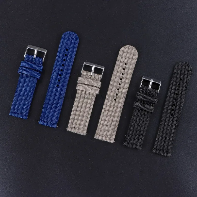 18 20 22 24mm Nylon Canvas Str - Nato Strap Nylon のレビューと価格