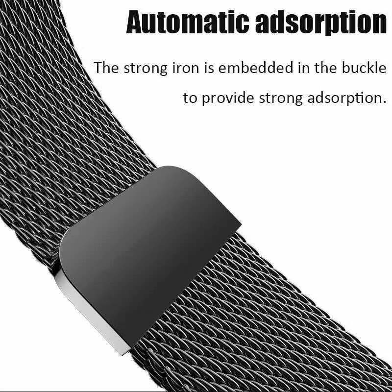 Strap For Xiaomi Mi Band 8 9 a - Milanese Loop Magnetic のレビューと価格