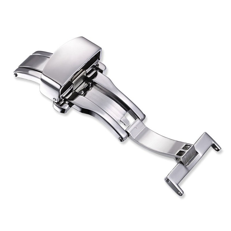 Automatic Double Click Butterf - Butterfly Clasp Deployant のレビューと価格