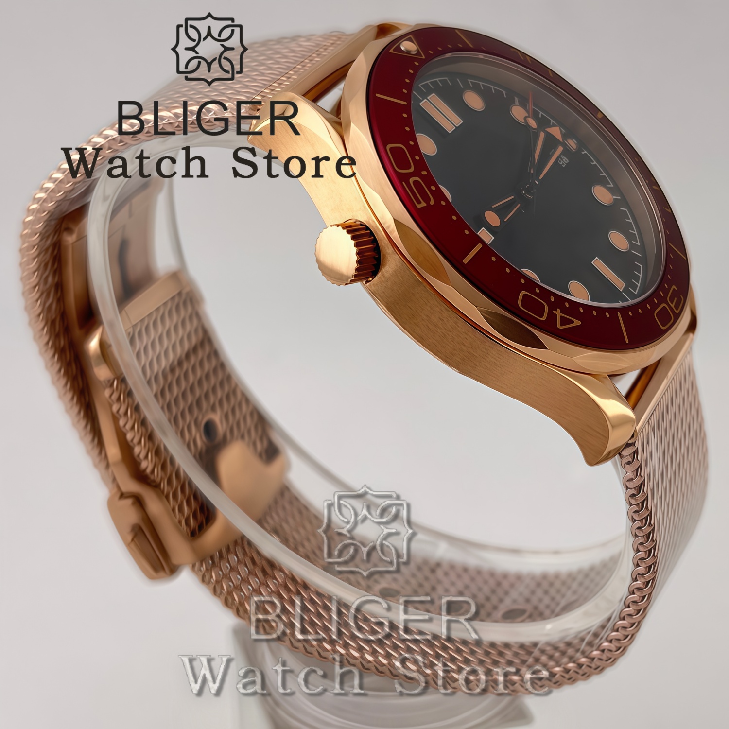BLIGER Vintage Bronze Rose Gol - Tropic Strap Vintage のレビューと価格