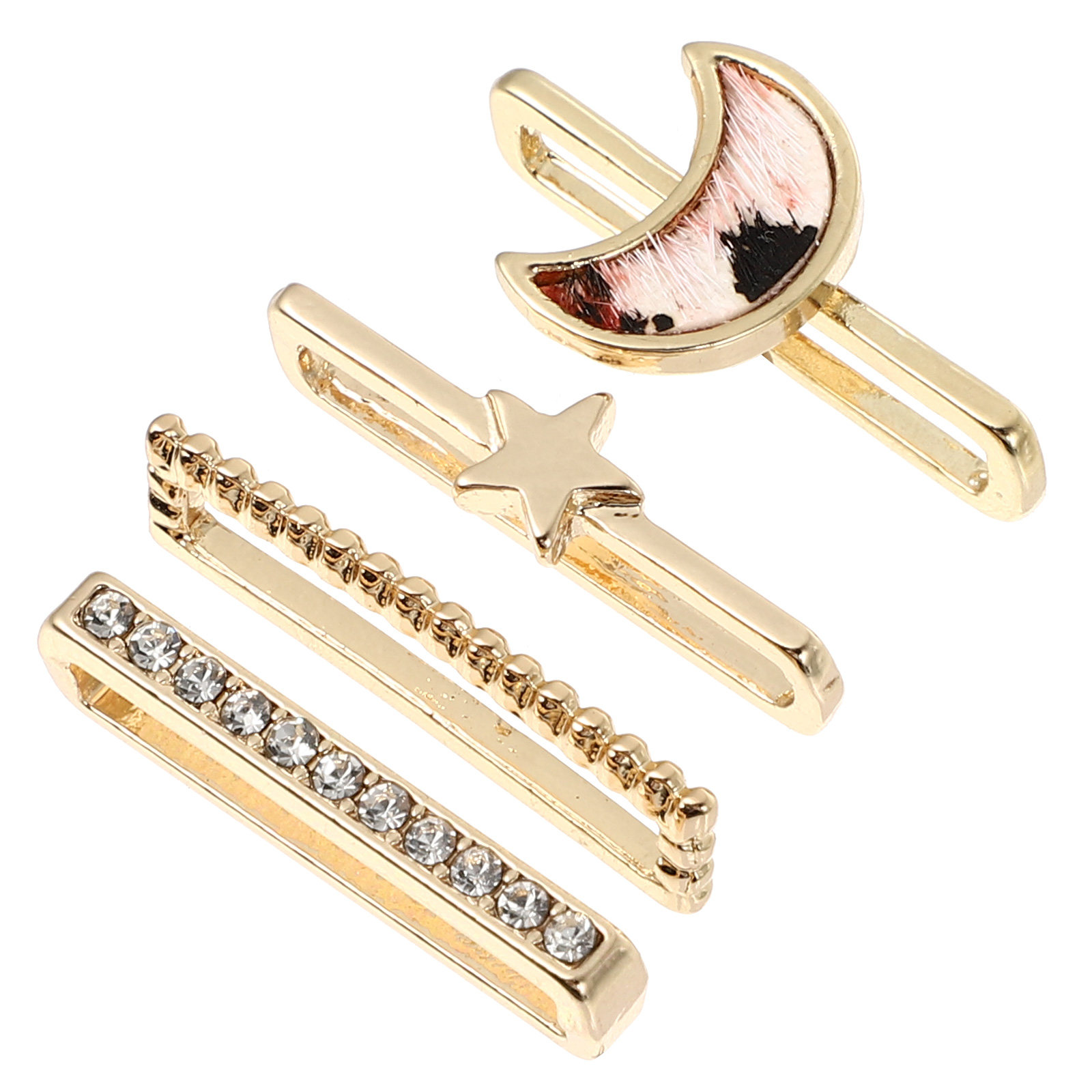 4Pcs Watch Band Charms Exquisi - Silicone Band Women のレビューと価格