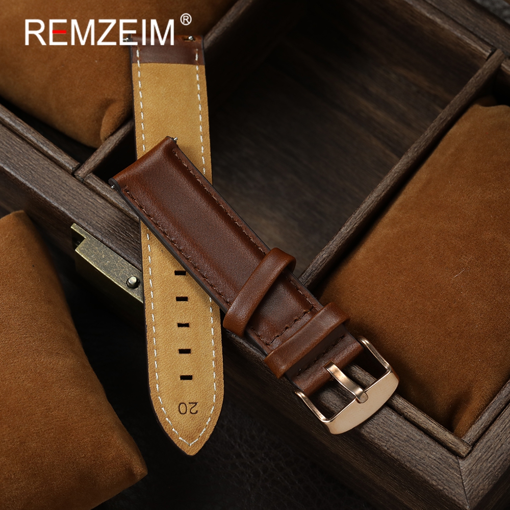 Quick Release Vintage Cowhide  - Leather Strap Quick Release のレビューと価格