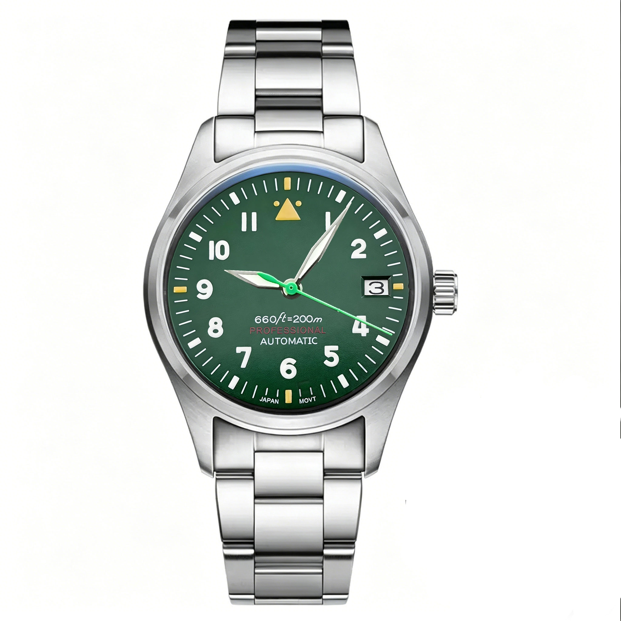 Custom LOGO 36mm 39mm Pilot Wa - Stainless Bracelet Diver のレビューと価格