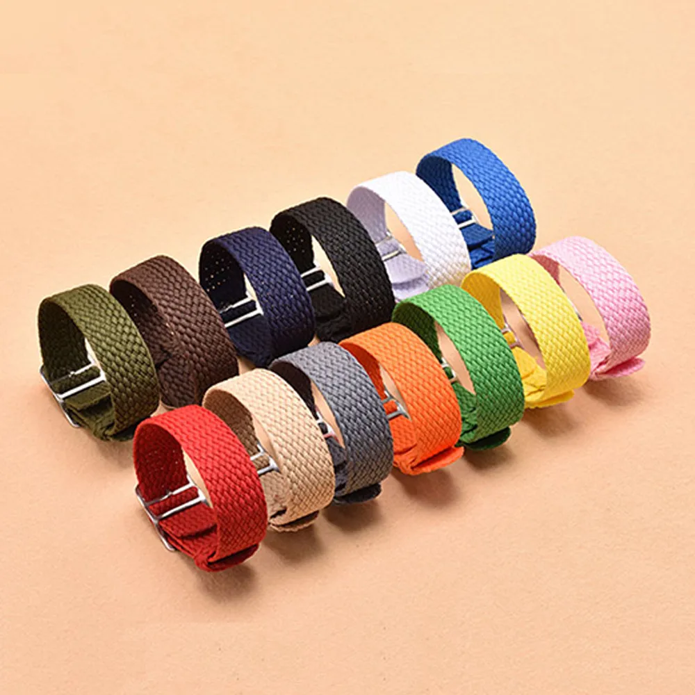 Nylon Strap 14mm 16mm 18mm 20m - Perlon Strap Woven のレビューと価格