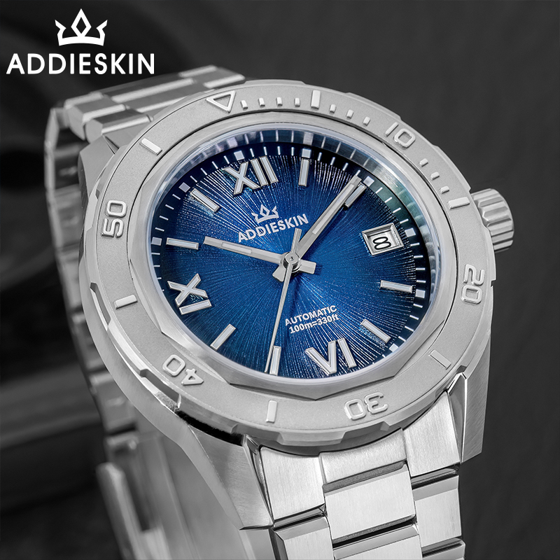 AddiesKin K002 Automatic Mecha - Stainless Bracelet Diver のレビューと価格
