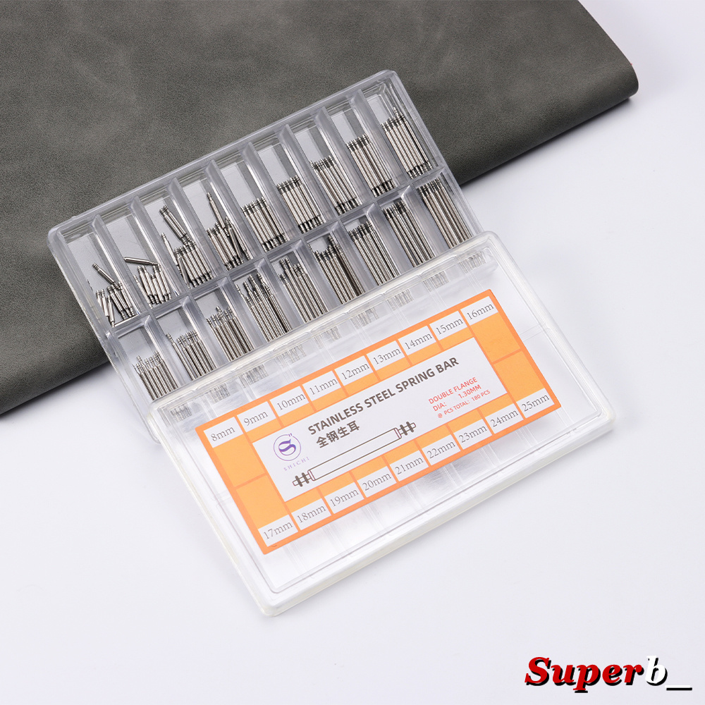 360pcs Dia 1.3mm/1.5mm/1.8mm S - Spring Bar Tool Set のレビューと価格