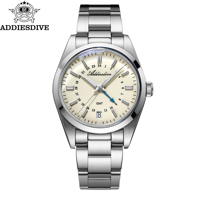 ADDIESDIVE Hot Brand 36mm Luxu - Stainless Bracelet Diver のレビューと価格