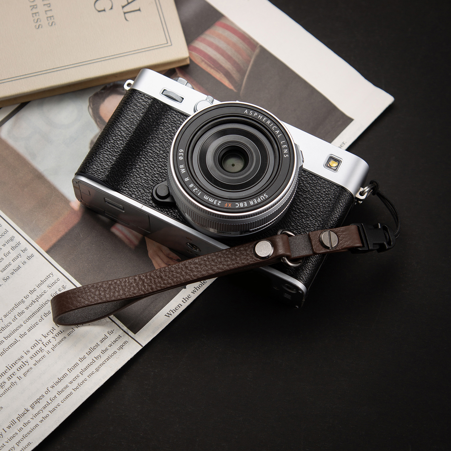 Adjustable Handmade Cowhide Le - Leather Strap Quick Release のレビューと価格