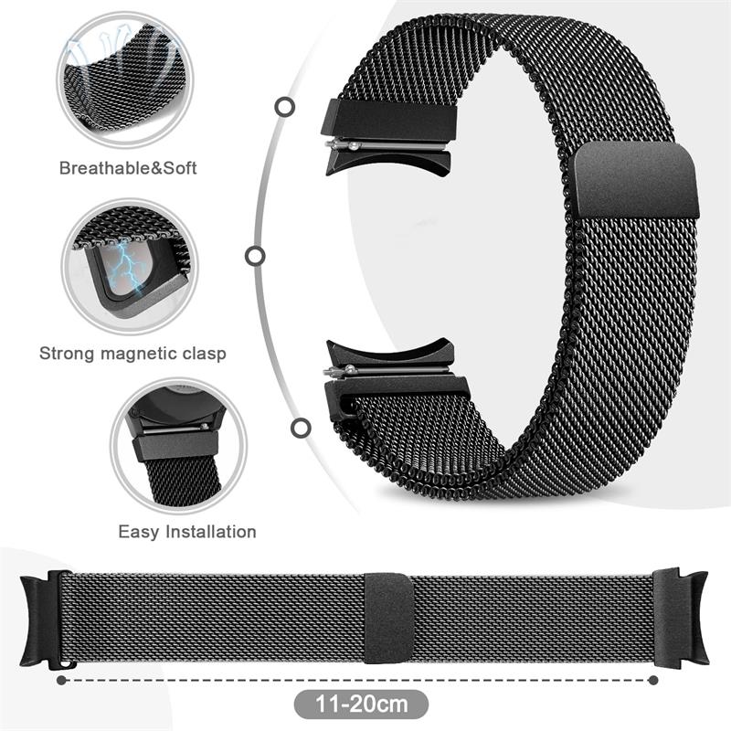 Milanese Loop Strap For Samsun - Milanese Loop Magnetic のレビューと価格