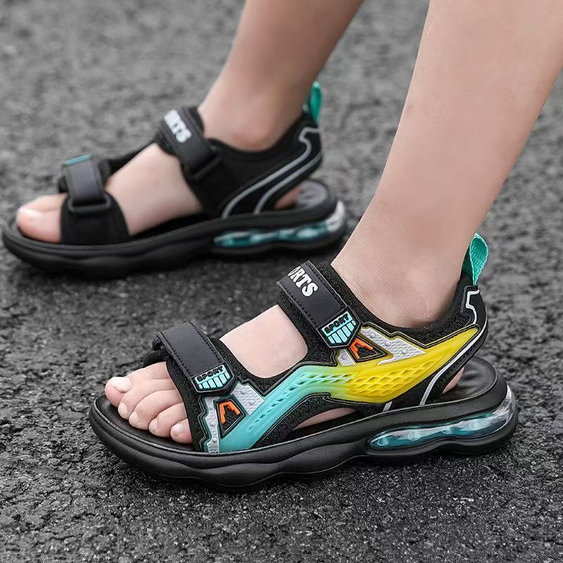 Children's Summer New Open Toe - Sport Loop Velcro のレビューと価格