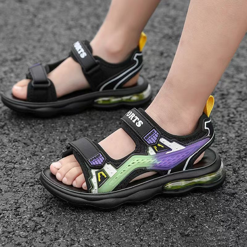 Children's Summer New Open Toe - Sport Loop Velcro のレビューと価格