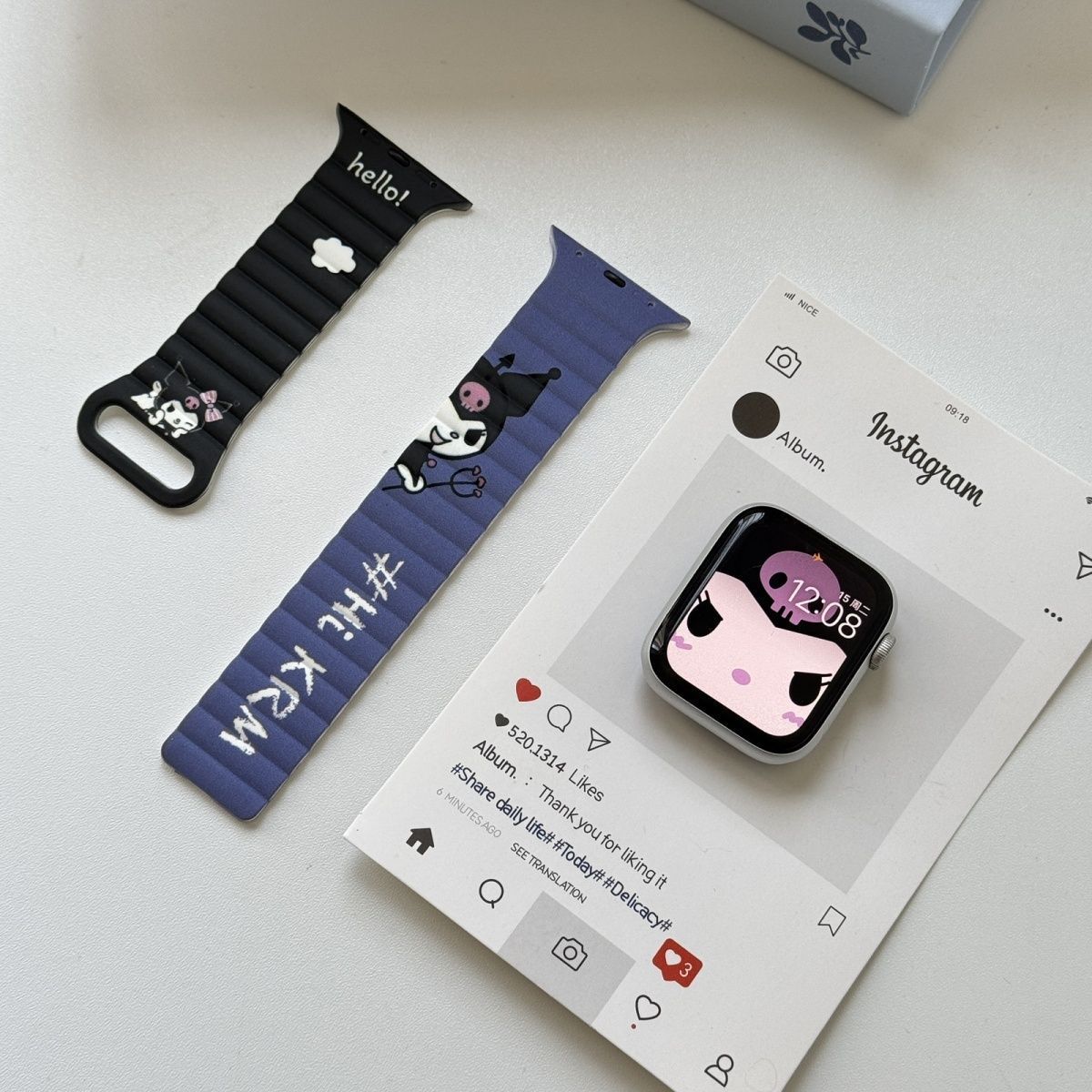Anime Sanrio Hello Kitty Kurom - Silicone Band Women のレビューと価格