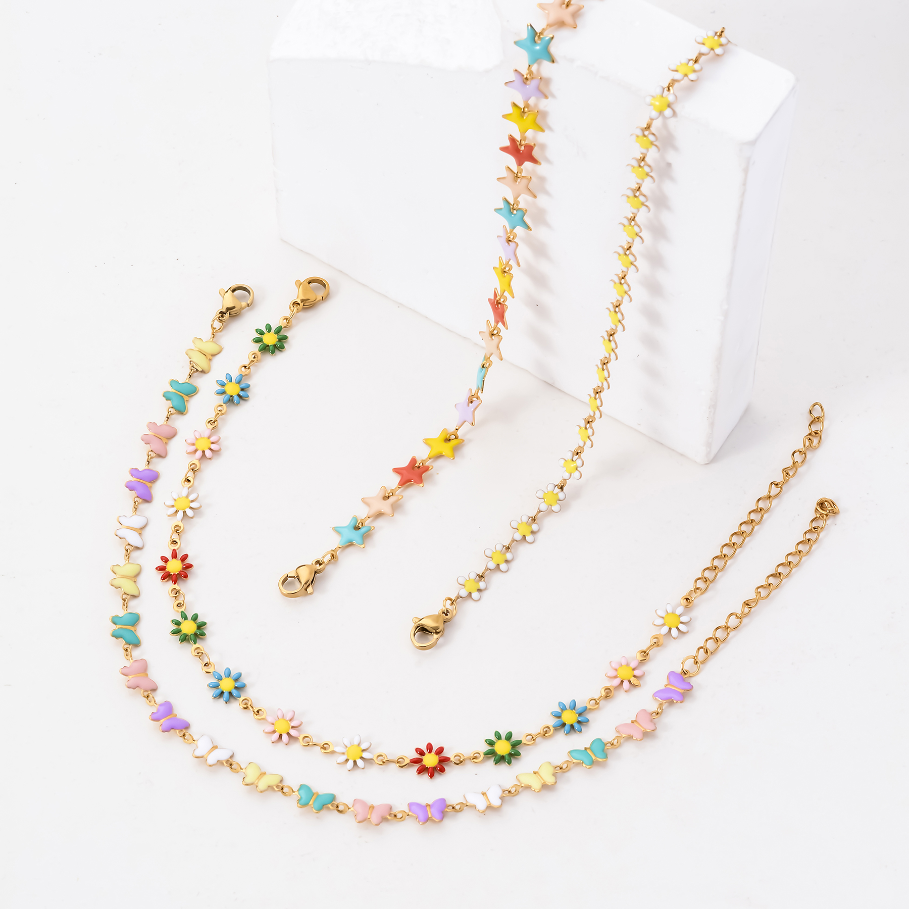 1Pcs Stainless Steel For Women - Butterfly Clasp Deployant のレビューと価格