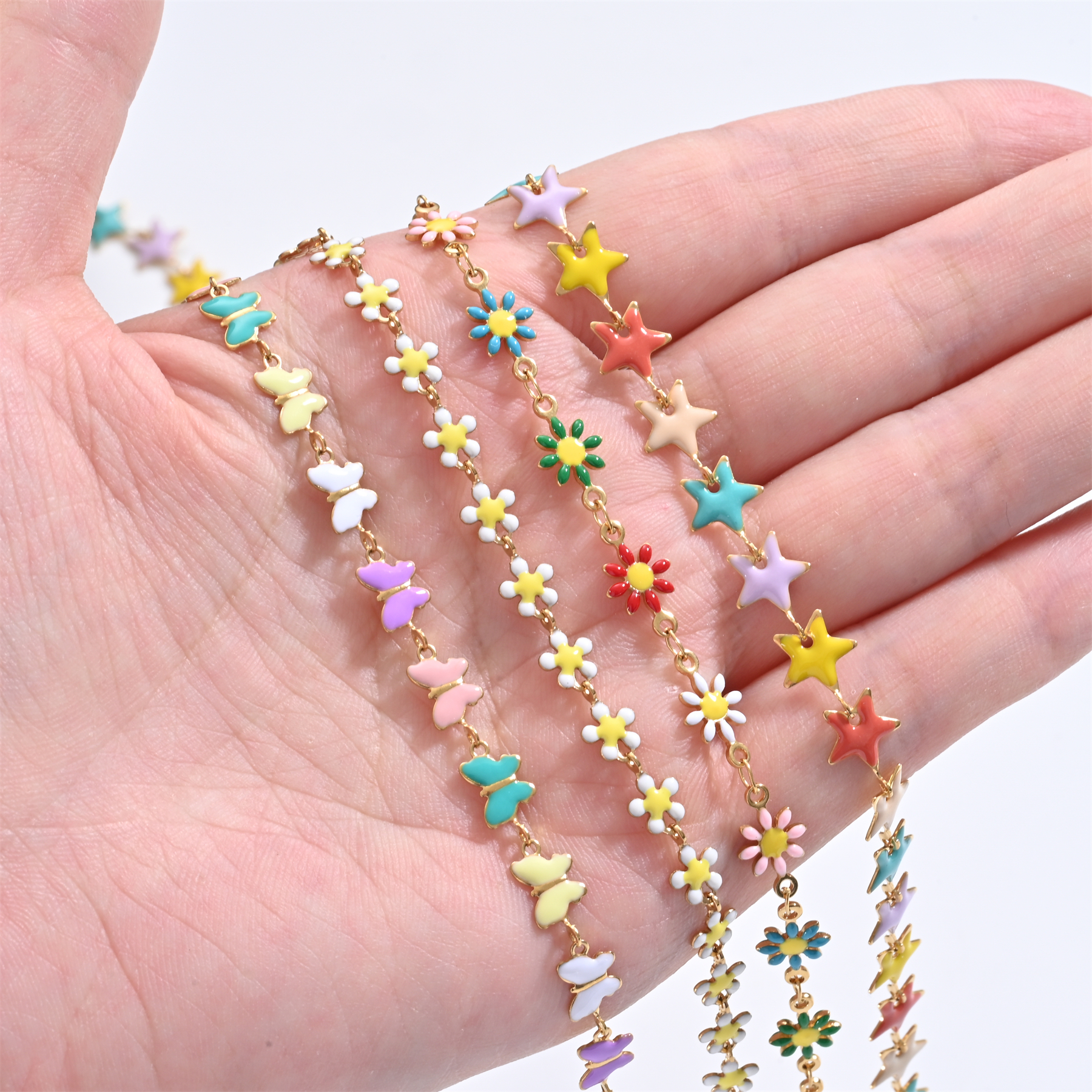 1Pcs Stainless Steel For Women - Butterfly Clasp Deployant のレビューと価格