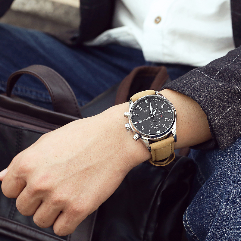OCHSTIN Original Men Chronogra - Leather Watch Band Men のレビューと価格