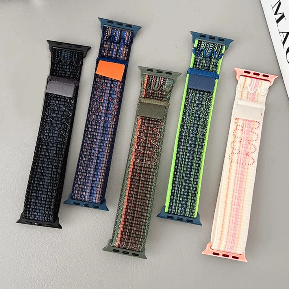 Nylon Sport Strap for Apple Wa - Sport Loop Velcro のレビューと価格