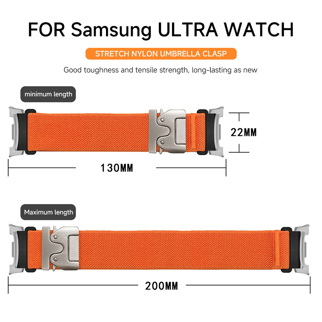 Nylon Strap For Samsung Galaxy - Parachute Strap Elastic のレビューと価格