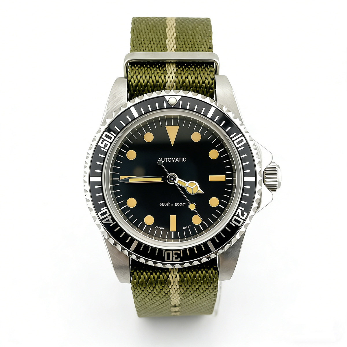 39.5mm Diver Retro watch sapph - Tropic Strap Vintage のレビューと価格