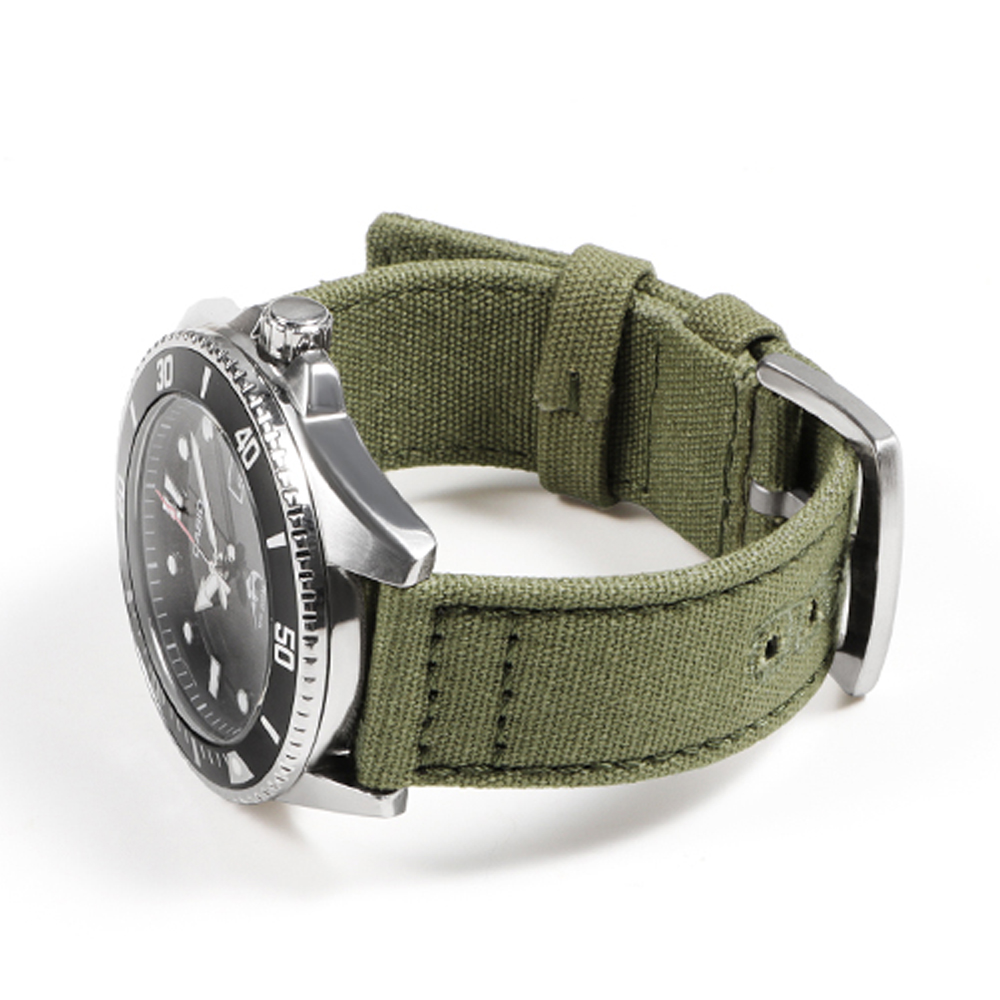 18mm 20mm Nylon Woven Canvas W - Perlon Strap Woven のレビューと価格